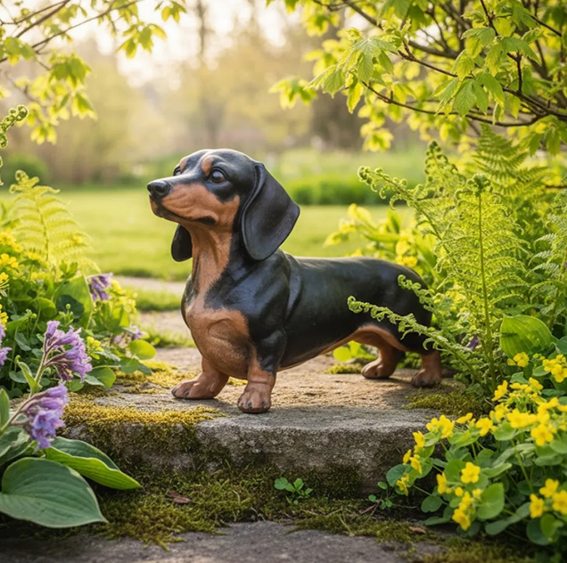 Rozměry černo-tříslového jezevčíka